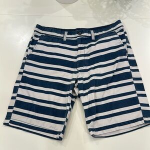 Merona Men’s striped Flat front shorts